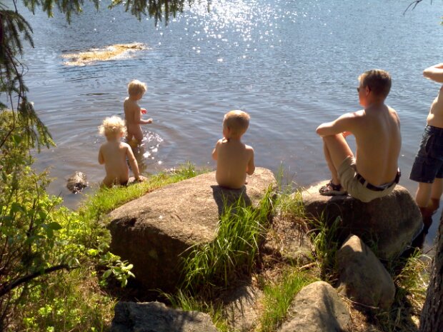 Baddag ved Øyungen image