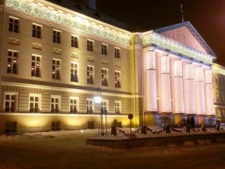 Julpyntat universitet