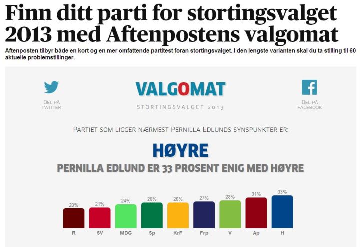 Valgomaten kortversion