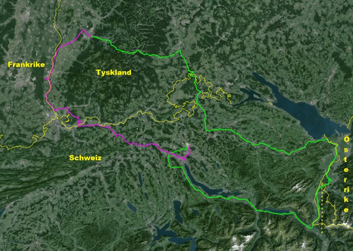 Rutt i Centraleuropa