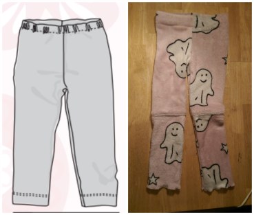 242 Leggings av en filt